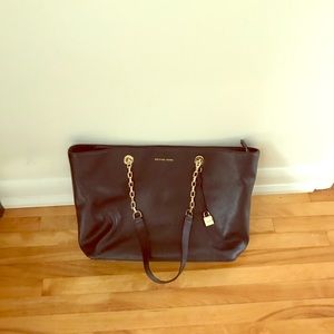 Michael Kors large black tote